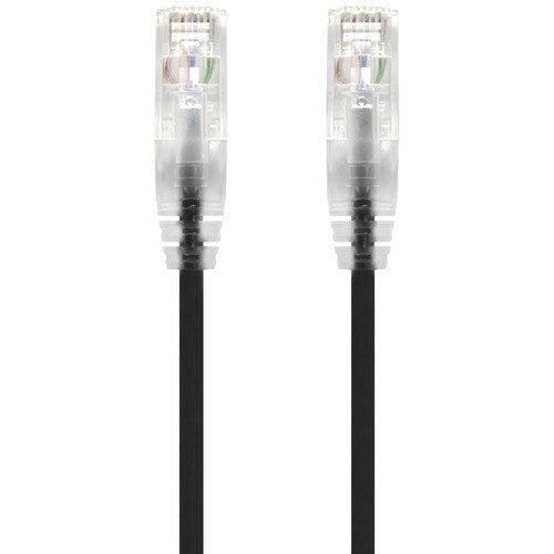 ALOGIC 5m Black Ultra Slim Cat6 Network Cable, UTP, 28AWG - Series Alpha (C6S-05BLK)