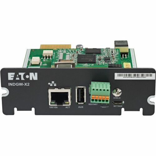 Eaton Gigabit Industrial Gateway X-Slot Card (INDGW-X2)