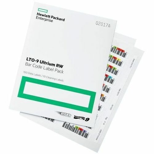 HPE LTO-9 RW Bar Code Label Pack (Q2017A)