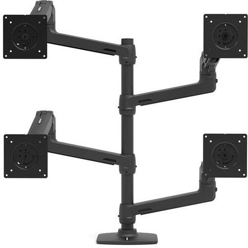 Ergotron LX Dual Stacking Arm Extension and Collar Kit Matte Black (98-130-224)