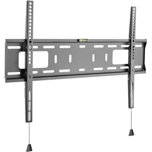 Atdec's AD-WF-5060 mounts single displays parallel to the wall with 25mm offset. Wide wall bracket suits stud walls with 24 stud spacing. Black steel. 10 year warranty.