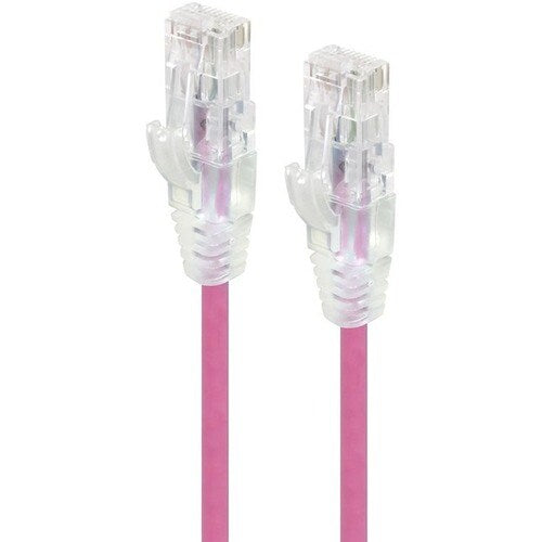 ALOGIC 3m Pink Ultra Slim Cat6 Network Cable UTP 28AWG - Series Alpha (C6S-03PNK)