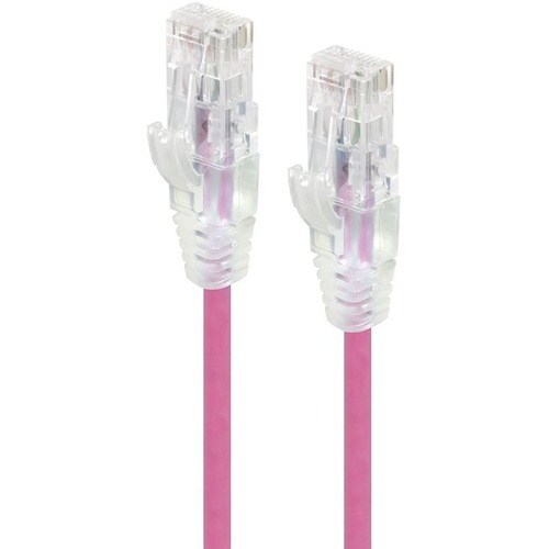 ALOGIC 5m Pink Ultra Slim Cat6 Network Cable UTP 28AWG - Series Alpha (C6S-05PNK)