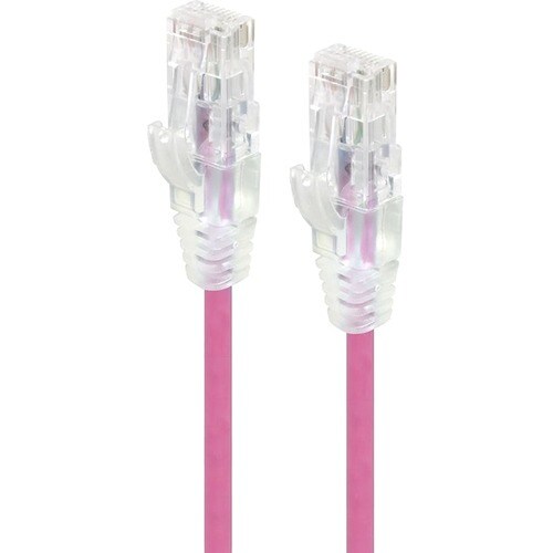 ALOGIC 1.5m Pink Ultra Slim Cat6 Network Cable UTP 28AWG - Series Alpha (C6S-1.5PNK)