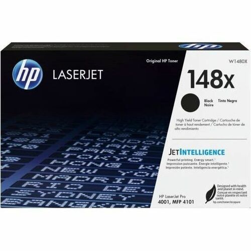 HP 148X Black Original LaserJet Toner Cartridge (W1480X)