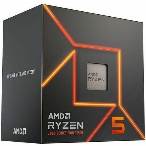 AMD RYZEN 5 7600 5.20GHZ 6 CORE SKT AM5 38MB 65W BOX (100-100001015BOX)