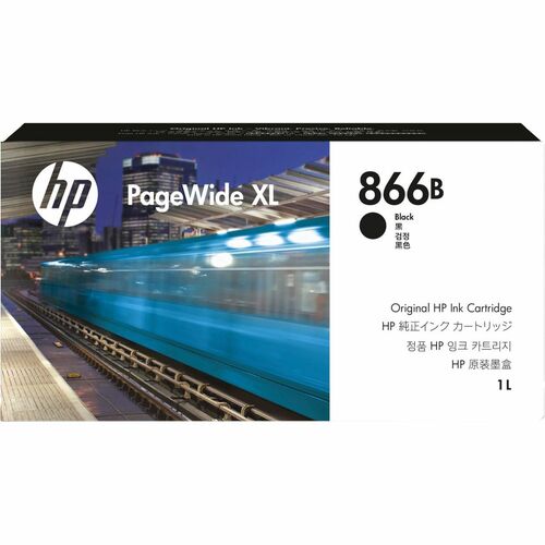 HP 866B 1L Black PageWide XL Ink Crtg (1XA82A)