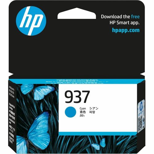 HP 937 Cyan Original Ink Cartridge (4S6W2NA)