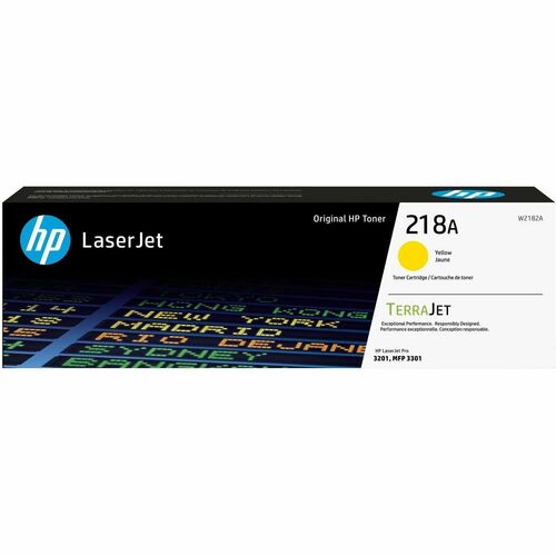 HP 218A Ylw LaserJet Toner Cartridge (W2182A)