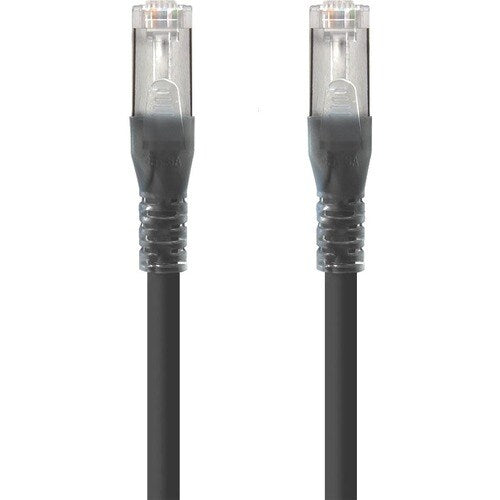 ALOGIC 1m Black 10G Shielded CAT6A LSZH Network Cable (C6A-01-BLACK-SH)