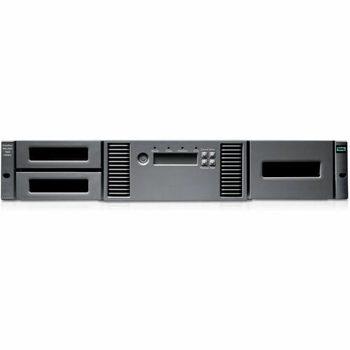 HPE Storage MSL2024 Tape Library 1x MSL LTO-8 SAS Drive 15x LTO-8 30TB Data Cartridges (P77036-B25)
