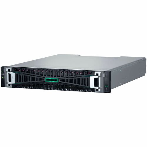 HPE MSA 2070 SFF 2x10/25GbE iSCSI 4-port Cntrl 12x1.92TB SSD 4x10Gb iSCSI XCVR 23TB Storage Array (P76571-B25)