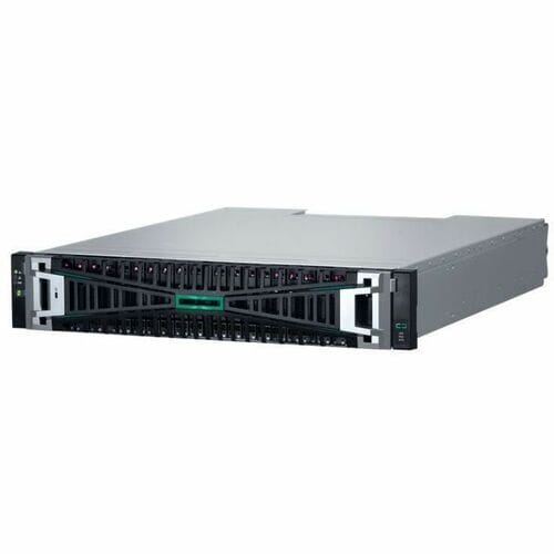 HPE MSA 2070 SFF 2x32Gb FC 4-port Controller 12x3.84TB SSD 4x32Gb SFP FC XCVR 46TB Storage Array (P79246-B25)