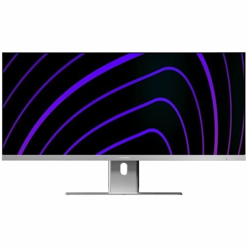 ALOGIC Edge 34in Ultrawide WQHD LCD Monitor with 90W PD Silver HDMI cable USB-C cable Power Adaptor (34C2KPD)