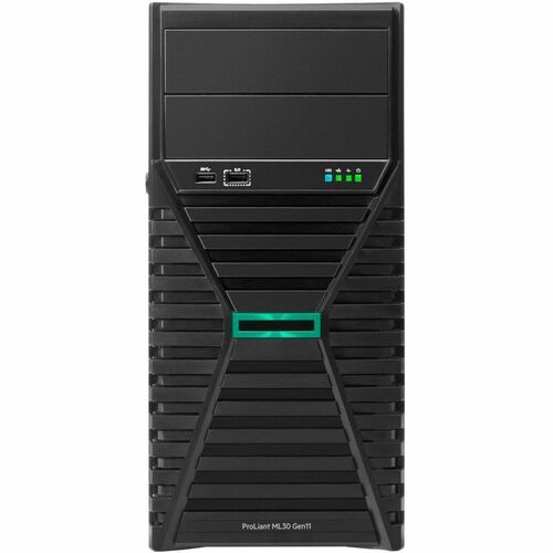 HPE ProLiant ML30 Gen11 6325P 3.5GHz 4c 1P 1x32GB-U 8SFF 2x480GB SSD 1x500W PS AP Server (P86709-375)