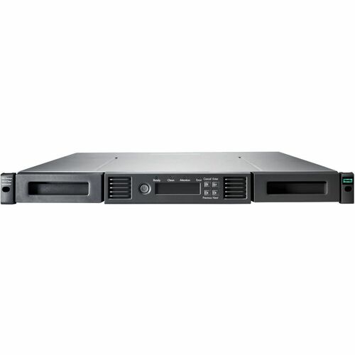 HPE Storage MSL 1/8 Tape Autoloader 1x MSL LTO-8 Fibre Channel 5x LTO-8 30TB Data Cartridges (P84143-B25)