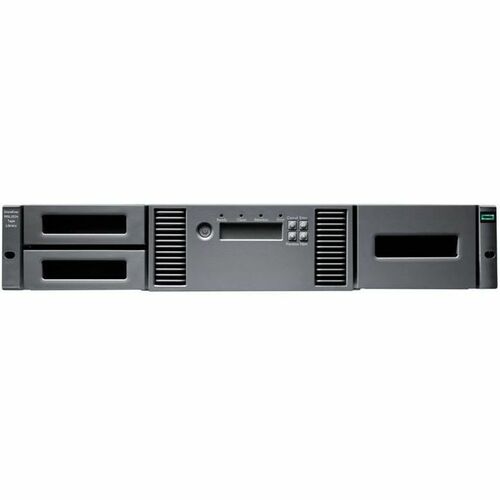 HPE Storage MSL2024 Tape Library 1x MSL LTO-9 Fibre Channel 15x LTO-9 45TB Data Cartridges (P84146-B25)