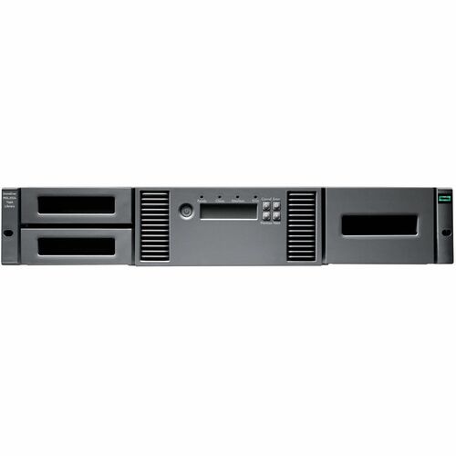 HPE Storage MSL2024 Tape Library 1x MSL LTO-9 SAS Drive 15x LTO-9 45TB Data Cartridges (P84149-B25)