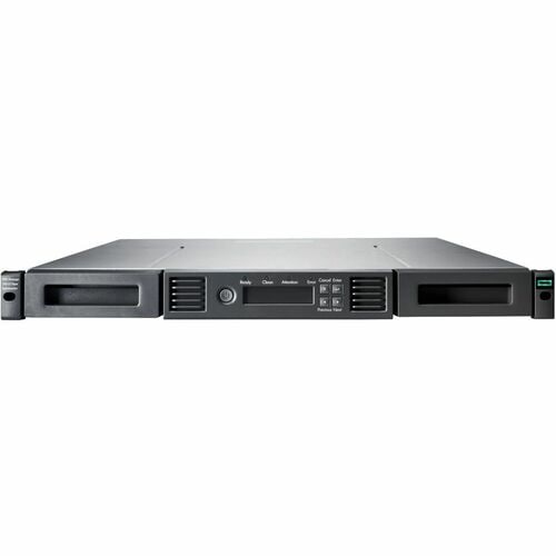 HPE Storage MSL 1/8 Tape Autoloader 1x MSL LTO-9 Fibre Channel 5x LTO-9 45TB Data Cartridges (P84145-B25)