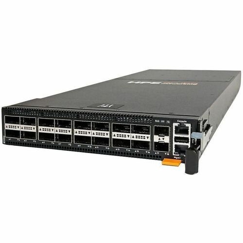 HPE Storage DCN 16p QSFP28 100GbE Connector to Power Half Width Switch H-series SN8325H (S4Q68A)