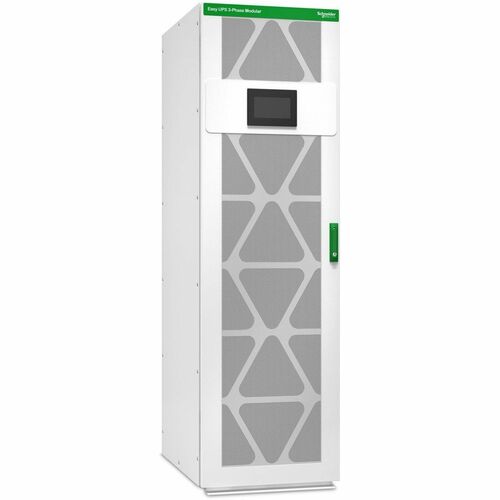 APC EASY UPS 3-PHASE MODULAR 50KVA SCALABLE TO 250KVA 400V WHITE 4 SWITCHES FOR EXT BATT START-UP 5X8 (EMUPS50K250PWHS)