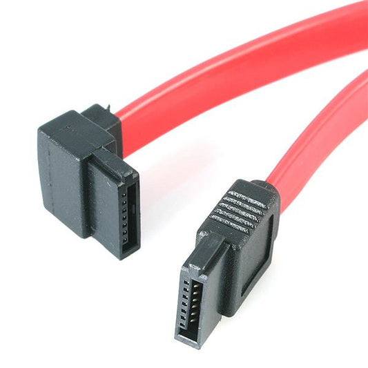 StarTech12in SATA to Left Angle SATA Serial ATA Cable