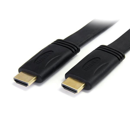StarTech.com 5m Flat High Speed HDMI Cable with Ethernet - Ultra HD 4k x 2k HDMI Cable - HDMI to HDMI M/M product image