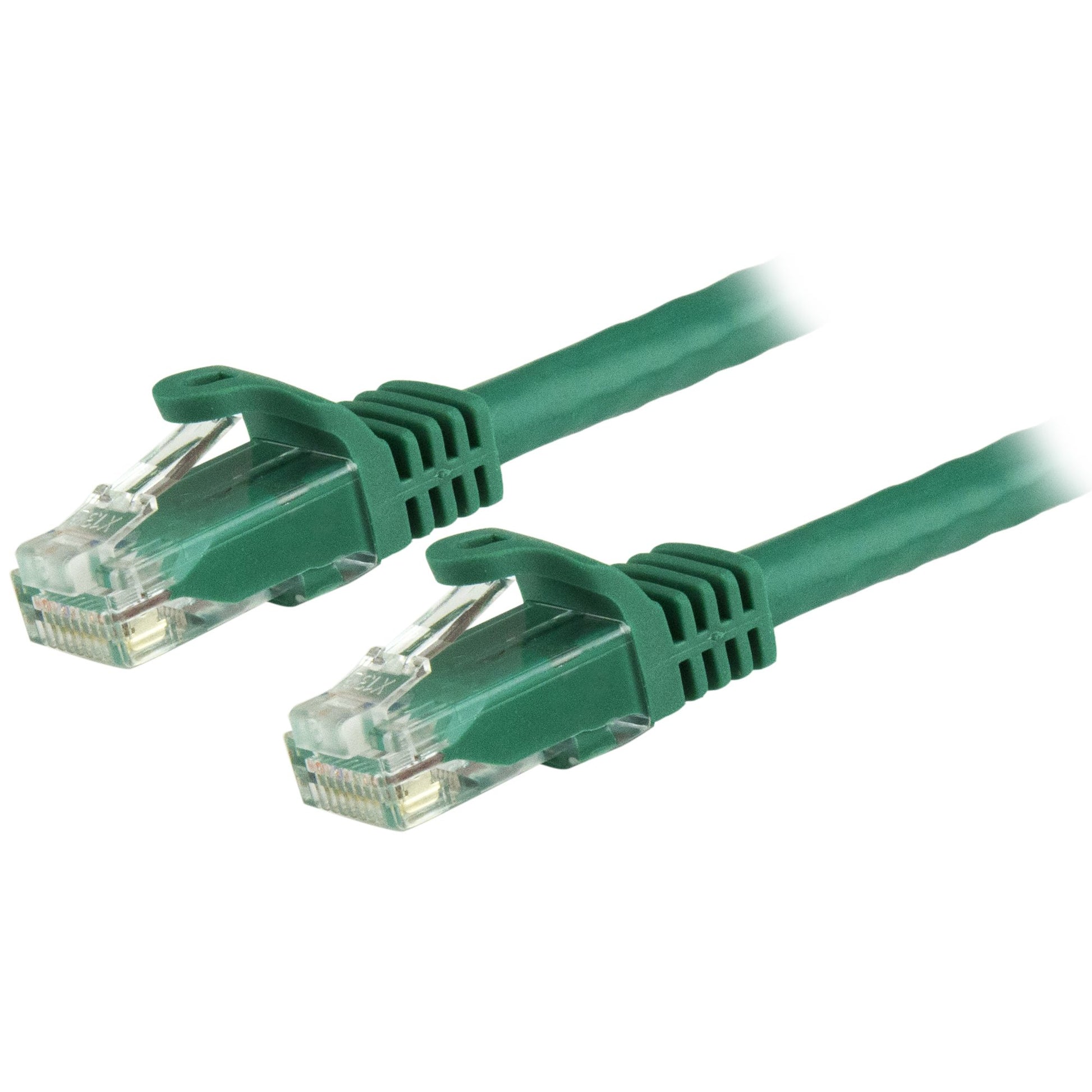StarTech.com 3m CAT6 Ethernet Cable - Green CAT 6 Gigabit Ethernet Wire -250MHz 100W PoE RJ45 UTP Network/Patch Cord Snagless w/Strain Relief Individually Tested product image