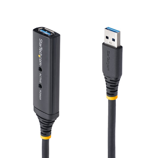 StarTech.com 10m USB 3.0 (5Gbps) Active Extension Cable - M/F - TAA product image