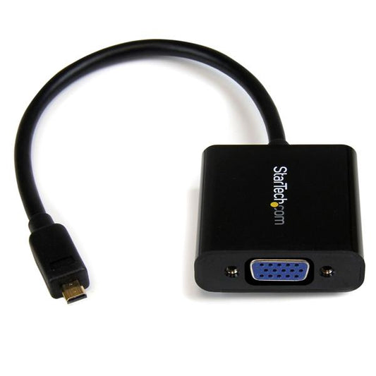 StarTech Micro HDMI to VGA Adapter Converter for Smartphones / Ultrabook / Tablet - 1920x1080