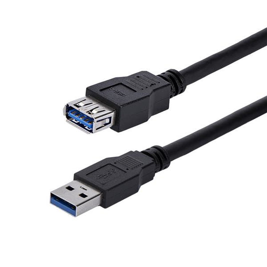 StarTech.com 1m Black SuperSpeed USB 3.0 (5Gbps) Extension Cable A to A - M/F product image