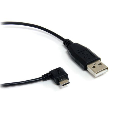 StarTech6 ft Micro USB Cable - A to Right Angle Micro B