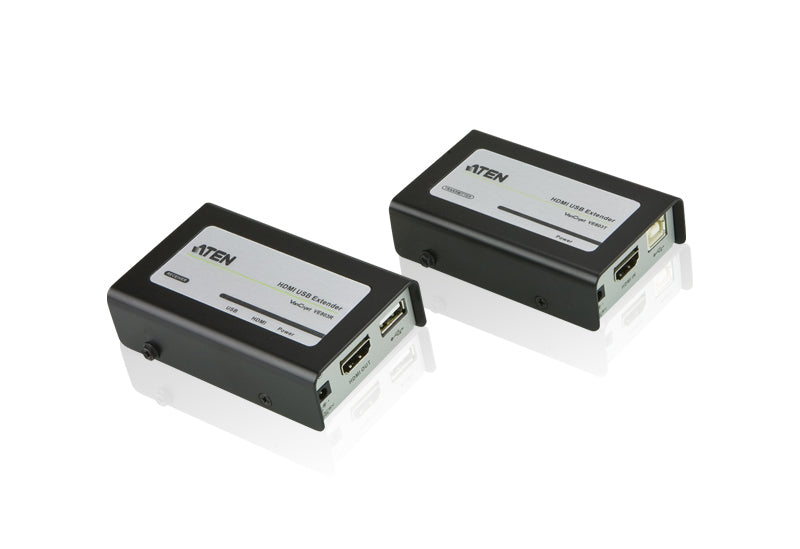 ATEN VE803-AT-U AV extender AV transmitter & receiver Black, Grey - ATEN