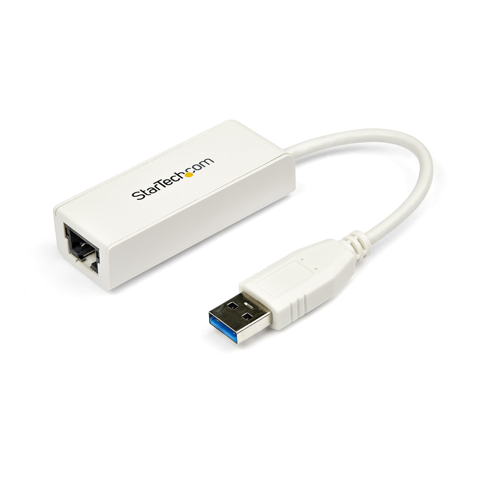 StarTech.com USB 3.0 to Gigabit Ethernet Network Adapter, 10/100/1000 Mbps, USB to RJ45, USB 3.0 to LAN Adapter, USB 3.0 Ethernet Adapter (GbE), TAA Compliant product image
