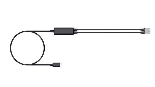 Yealink Telephone cable for WH63 E2/WH64/WH68 Series(1 PCS) Black product image