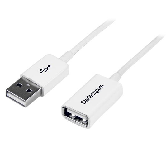StarTech3m White USB 2.0 Extension Cable A to A - M/F
