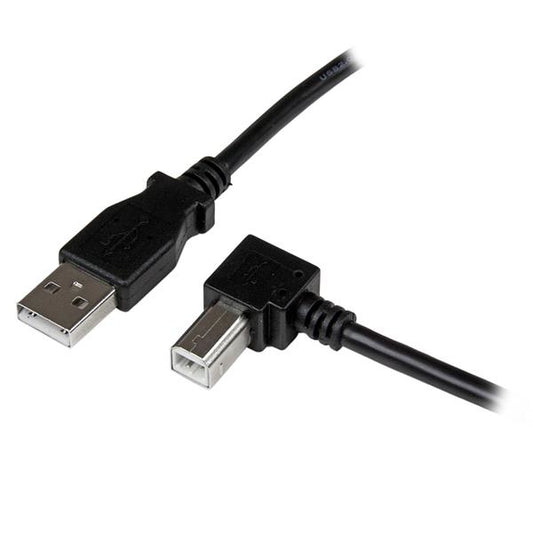 StarTech2m USB 2.0 A to Right Angle B Cable - M/M