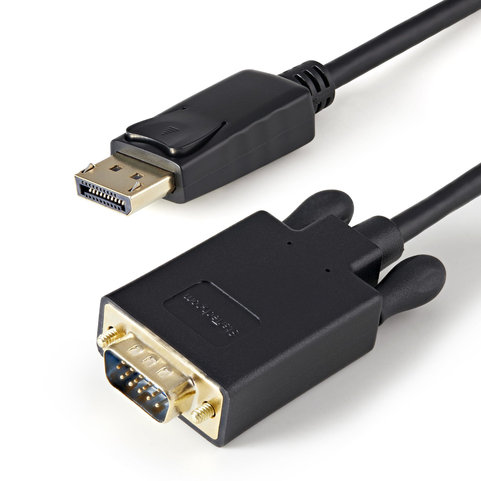 StarTech.com 3ft (91cm) DisplayPort to VGA Cable - Active DisplayPort to VGA Adapter Cable - 1080p Video - DP to VGA Monitor Cable - DP 1.2 to VGA Converter - Latching DP Connector product image