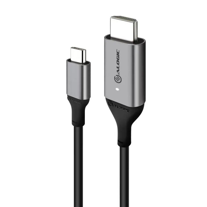 ALOGIC 1M ULTRA USB-C TO HDMI CABLE - 4K S.GREY (ULCHD01-SGR)