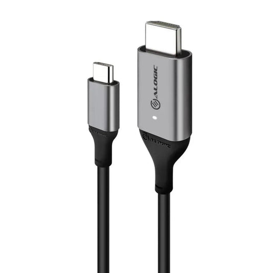ALOGIC 1M ULTRA USB-C TO HDMI CABLE - 4K S.GREY (ULCHD01-SGR)