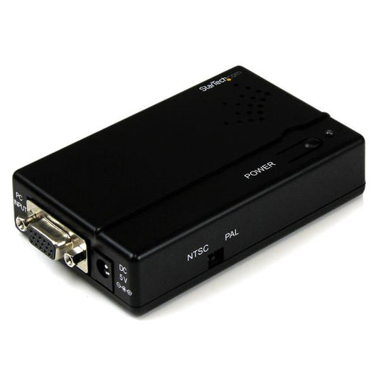 StarTechHigh Resolution VGA to Composite (RCA) or S-Video Converter - PC to TV