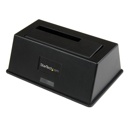 StarTech Single Bay USB 3.0 to SATA Hard Drive Docking Station, USB 3.0 (5 Gbps) Hard Drive Dock, External 2.5/3.5" SATA I/II/III HDD/SSD Docking Station, Top-Loading Hard Drive Bay