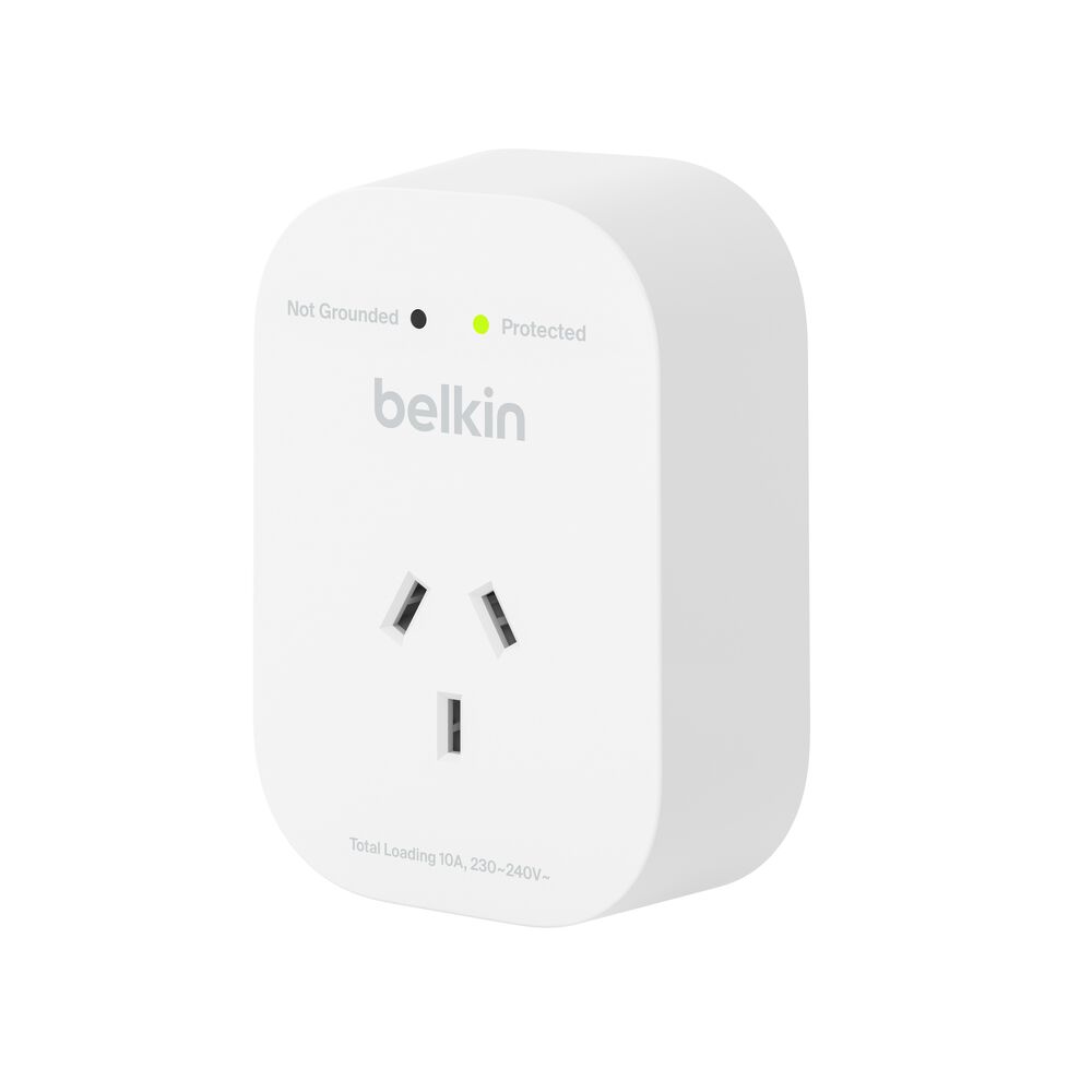 Belkin 1-OUTLET SURGE PROTECTOR (SRA010AU)