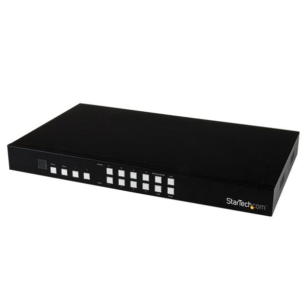 StarTech.com 4x4 HDMI Matrix Switch with Picture-and-Picture Multiviewer or Video Wall - TAA product image
