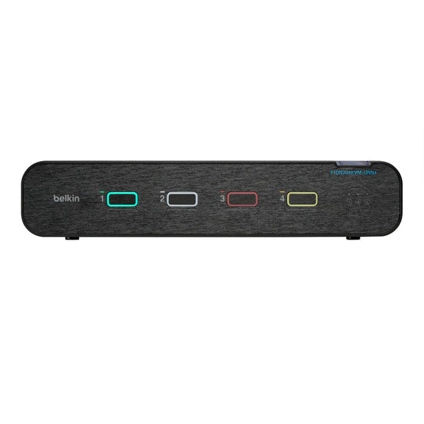 Belkin Belkin 4-Port Dual Head Kvm Switch - F1DN204KVM-UN-4