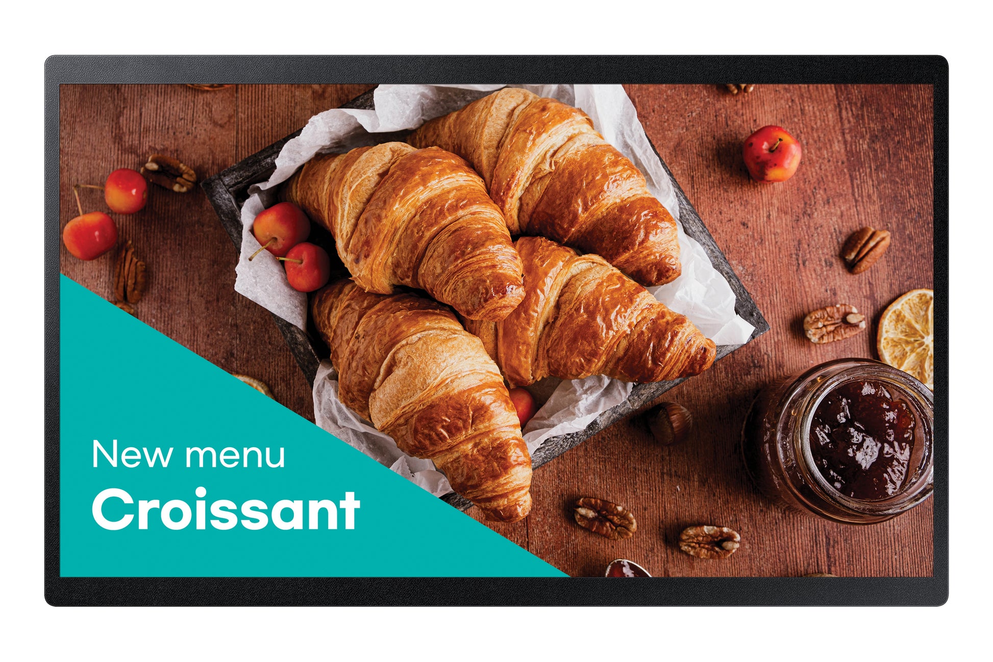 Samsung LH24QBCEBGCXXY Signage Display Digital signage flat panel 61 cm (24") LED Wi-Fi 250 cd/m2 Full HD Black Built-in processor Tizen 16/7 product image