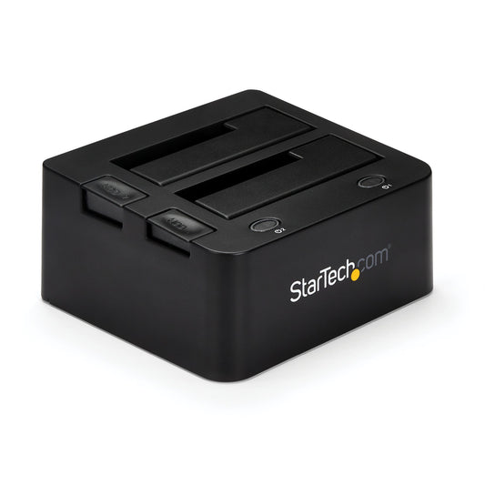 StarTech.com Dual-Bay USB 3.0 to SATA and IDE Hard Drive Docking Station, USB Hard Drive Dock, External 2.5/3.5"...