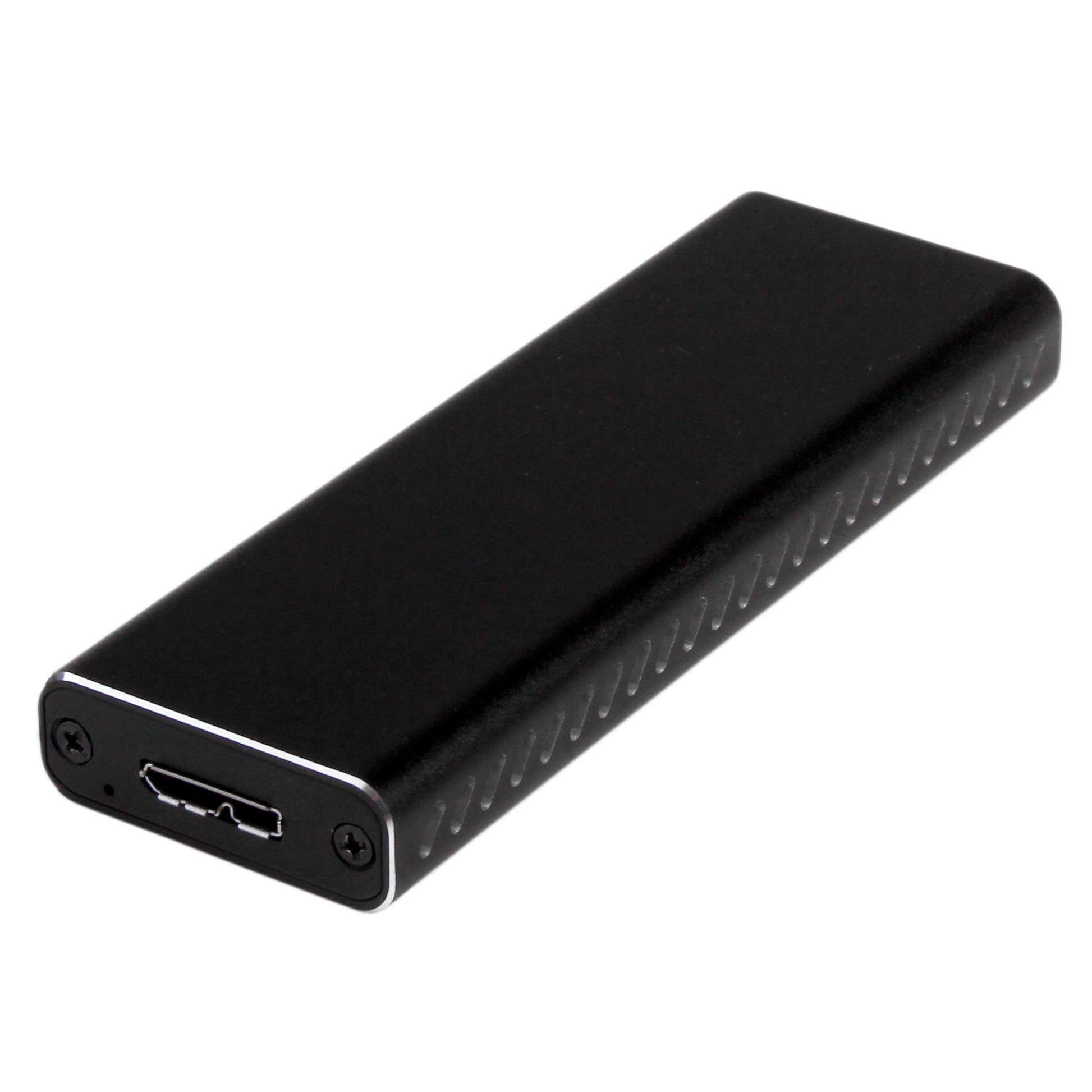 StarTech.com M.2 SSD Enclosure for M.2 SATA SSDs - USB 3.0 (5Gbps) with UASP - TAA product image