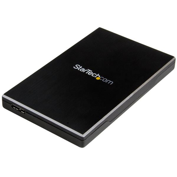 StarTech.com USB 3.1 (10 Gbps) Enclosure for 2.5” SATA Drives - TAA product image