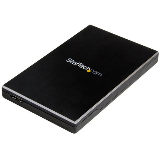 StarTech.com USB 3.1 (10 Gbps) Enclosure for 2.5” SATA Drives - TAA product image